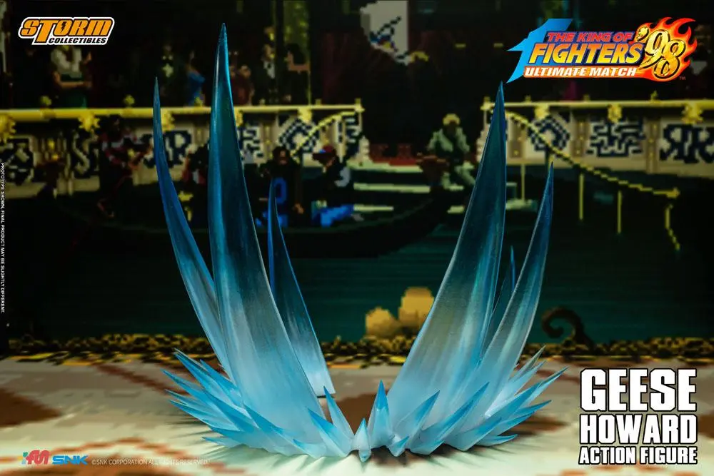 King of Fighters '98: Ultimate Match 1/12 Geese Howard akciófigura 18 cm termékfotó