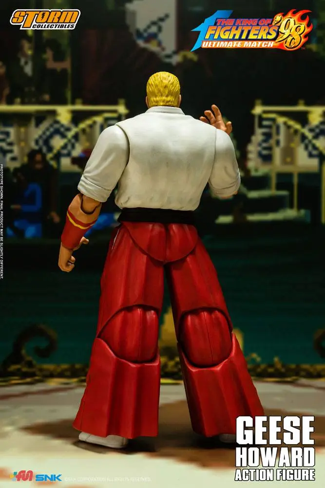 King of Fighters '98: Ultimate Match 1/12 Geese Howard akciófigura 18 cm termékfotó