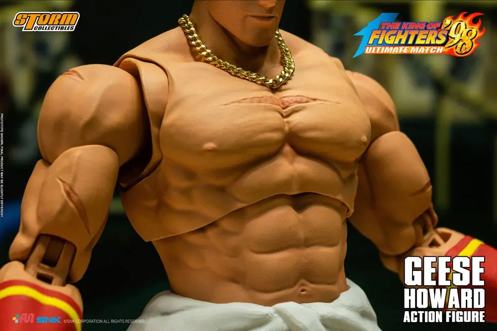 King of Fighters '98: Ultimate Match 1/12 Geese Howard akciófigura 18 cm termékfotó