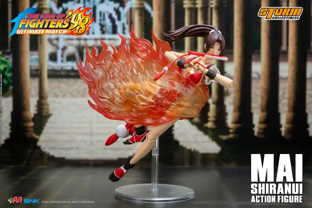 King of Fighters '98: Ultimate Match 1/12 Mai Shiranui akciófigura 18 cm termékfotó