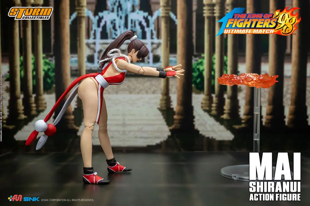 King of Fighters '98: Ultimate Match 1/12 Mai Shiranui akciófigura 18 cm termékfotó