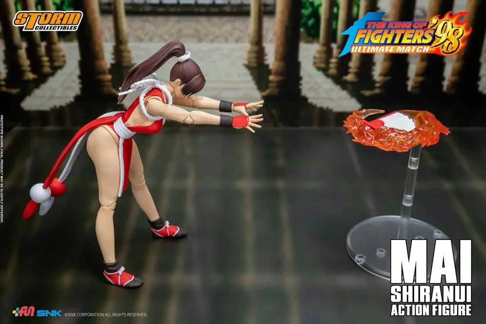 King of Fighters '98: Ultimate Match 1/12 Mai Shiranui akciófigura 18 cm termékfotó