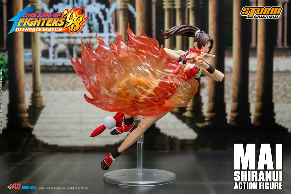 King of Fighters '98: Ultimate Match 1/12 Mai Shiranui akciófigura 18 cm termékfotó