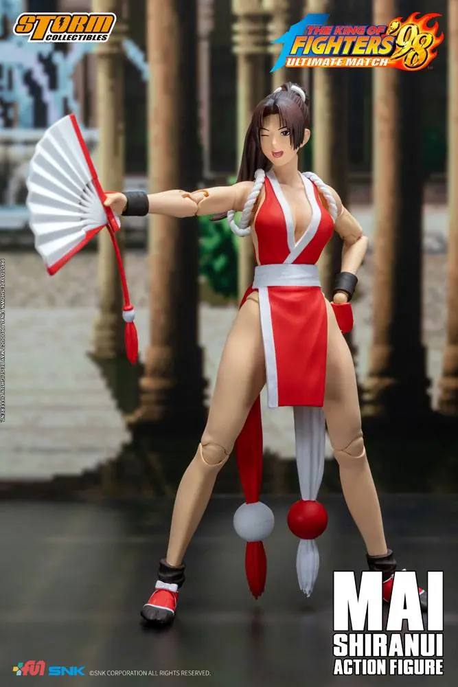 King of Fighters '98: Ultimate Match 1/12 Mai Shiranui akciófigura 18 cm termékfotó