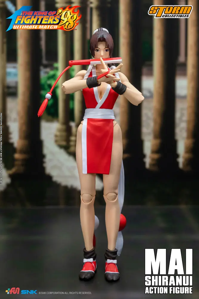 King of Fighters '98: Ultimate Match 1/12 Mai Shiranui akciófigura 18 cm termékfotó