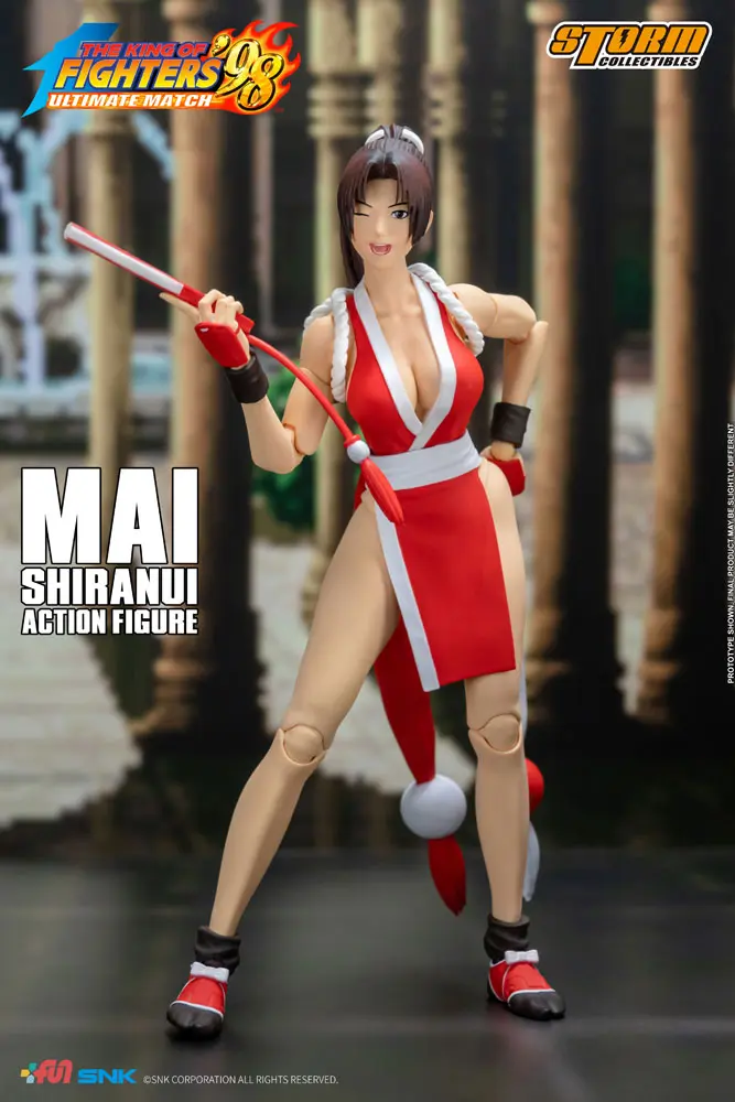 King of Fighters '98: Ultimate Match 1/12 Mai Shiranui akciófigura 18 cm termékfotó