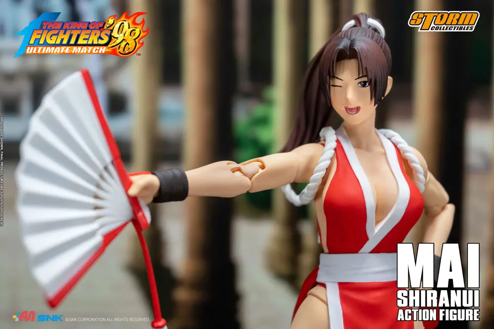 King of Fighters '98: Ultimate Match 1/12 Mai Shiranui akciófigura 18 cm termékfotó