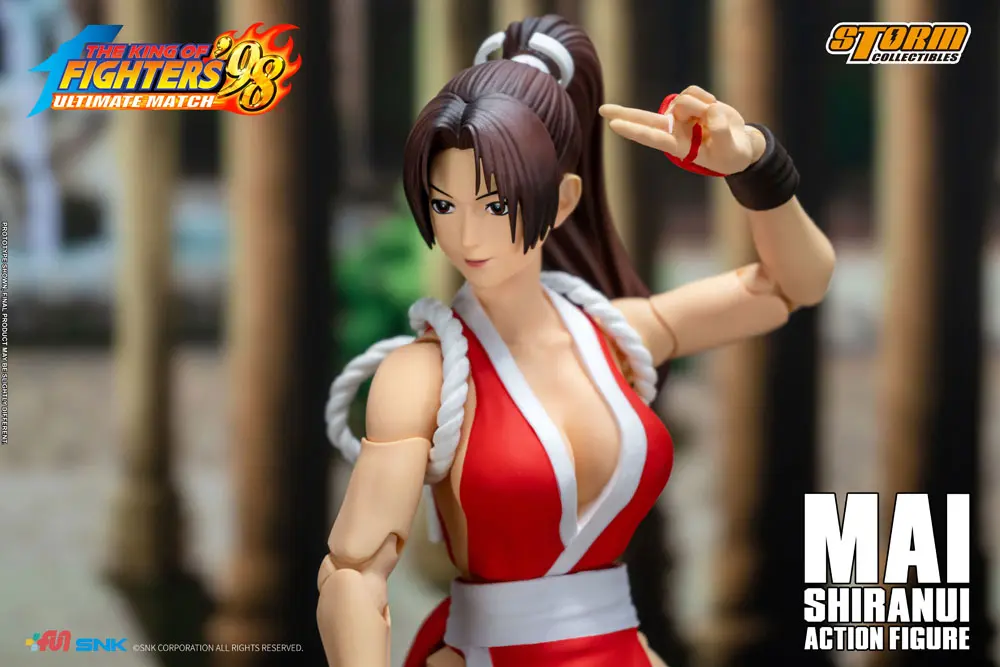 King of Fighters '98: Ultimate Match 1/12 Mai Shiranui akciófigura 18 cm termékfotó