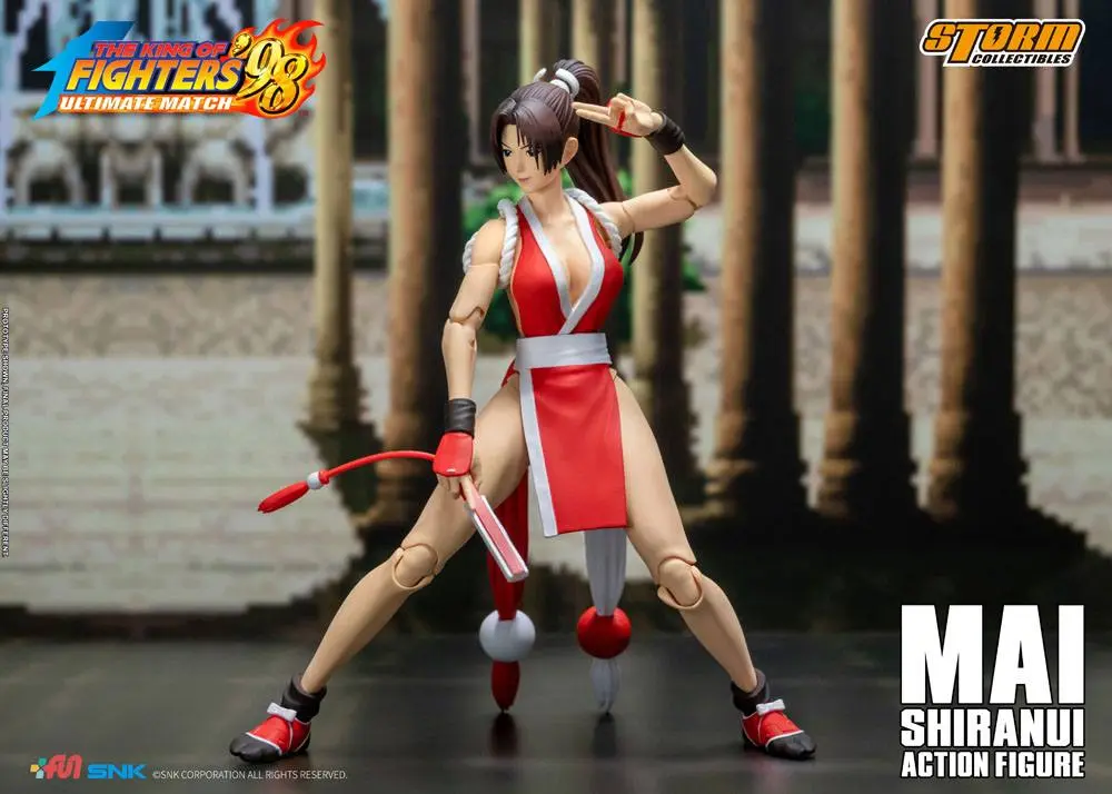 King of Fighters '98: Ultimate Match 1/12 Mai Shiranui akciófigura 18 cm termékfotó