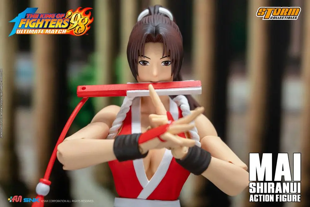 King of Fighters '98: Ultimate Match 1/12 Mai Shiranui akciófigura 18 cm termékfotó