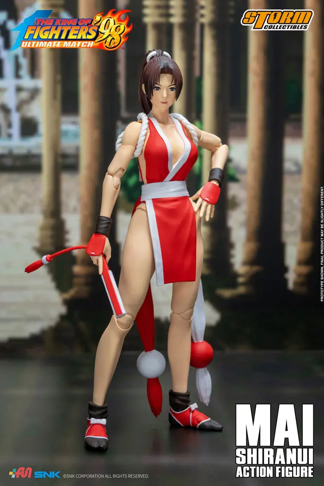 King of Fighters '98: Ultimate Match 1/12 Mai Shiranui akciófigura 18 cm termékfotó