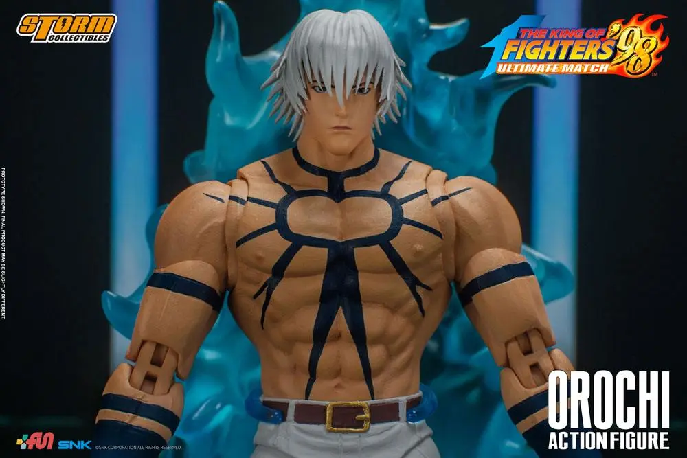 King of Fighters '98: Ultimate Match 1/12 Orochi Hakkesshu akciófigura 17 cm termékfotó