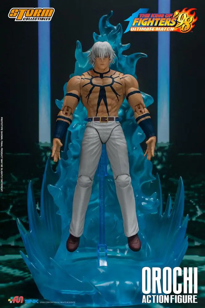 King of Fighters '98: Ultimate Match 1/12 Orochi Hakkesshu akciófigura 17 cm termékfotó