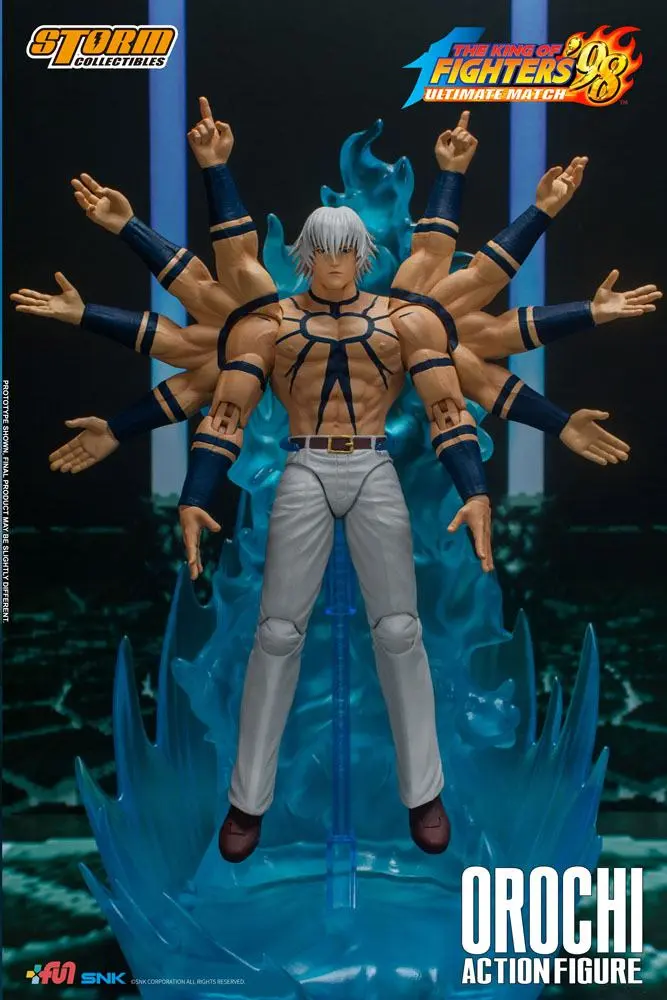King of Fighters '98: Ultimate Match 1/12 Orochi Hakkesshu akciófigura 17 cm termékfotó
