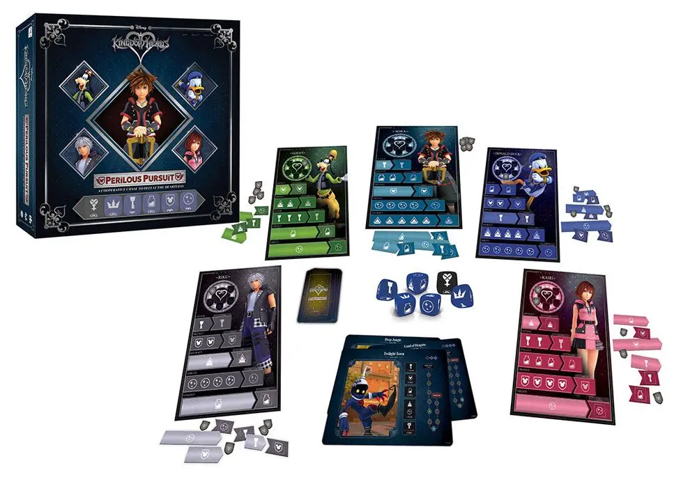 Kingdom Hearts Perilous Pursuit Angol nyelvű társasjáték termékfotó