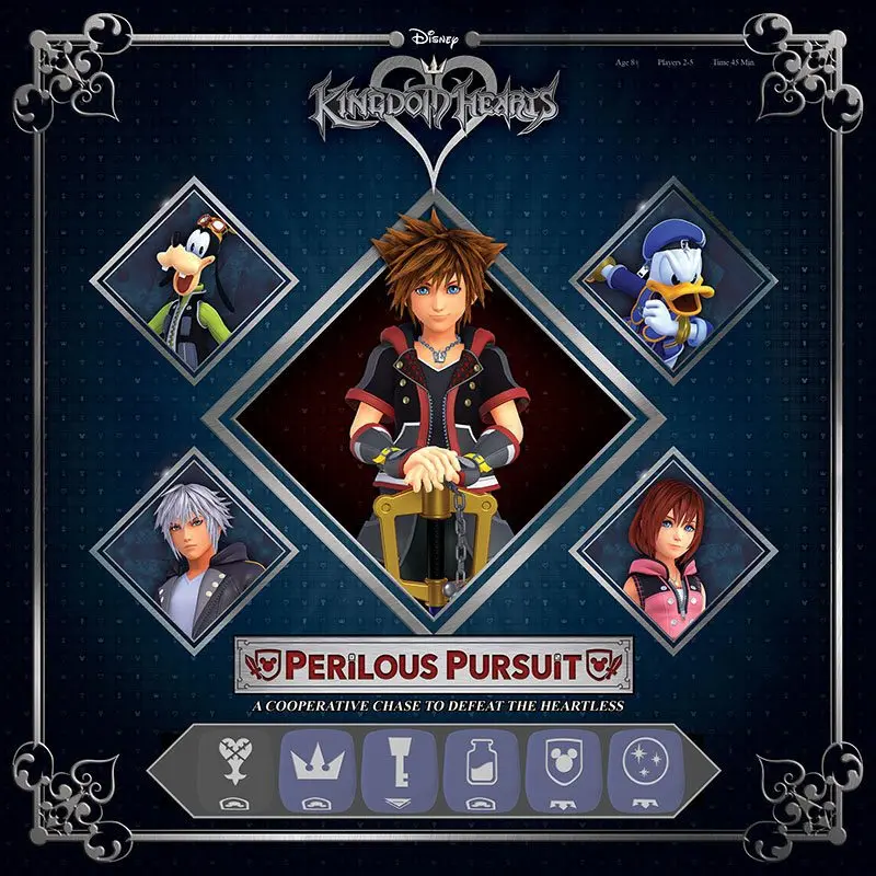 Kingdom Hearts Perilous Pursuit Angol nyelvű társasjáték termékfotó