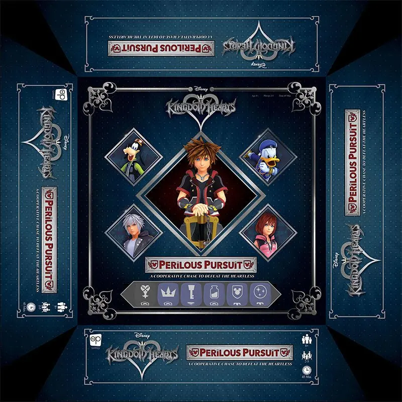 Kingdom Hearts Perilous Pursuit Angol nyelvű társasjáték termékfotó