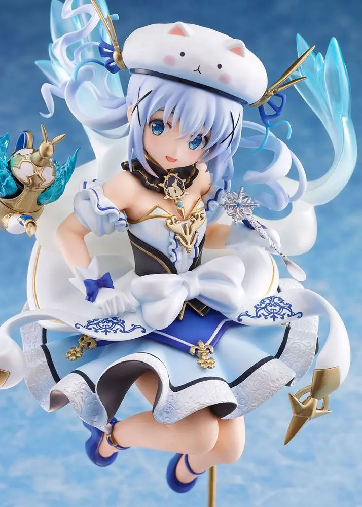 Kirara Fantasia 1/7 Chino Witch Ver. PVC szobor figura 22 cm termékfotó
