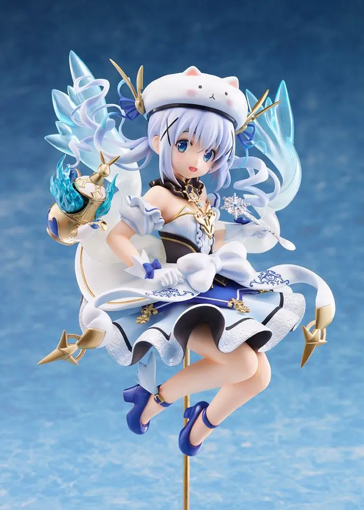 Kirara Fantasia 1/7 Chino Witch Ver. PVC szobor figura 22 cm termékfotó