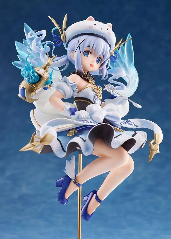 Kirara Fantasia 1/7 Chino Witch Ver. PVC szobor figura 22 cm termékfotó