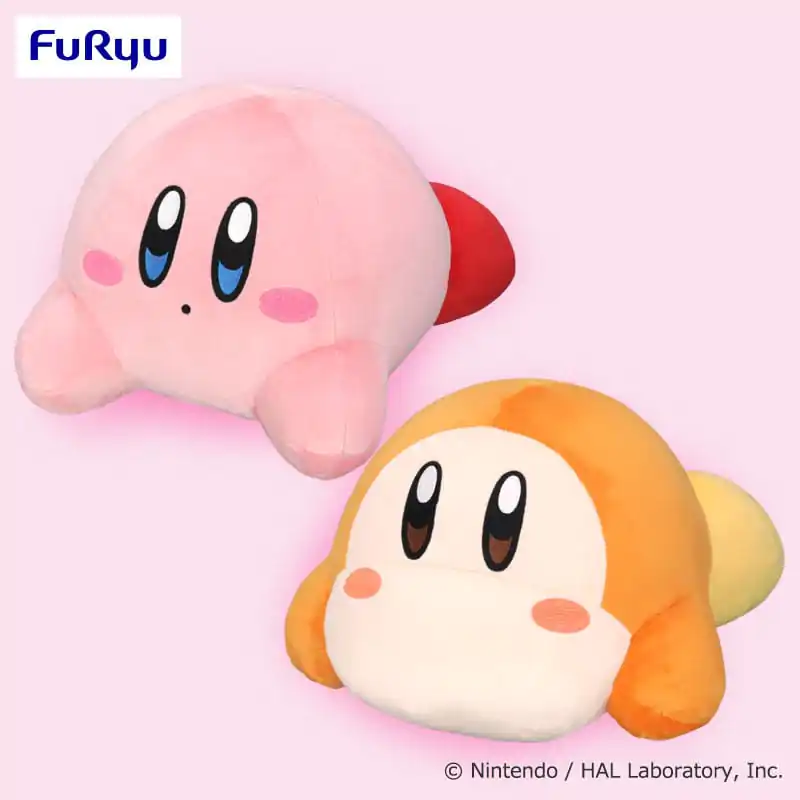Kirby & Waddle Dee Sleep Together Kirby plüss figura 30 cm termékfotó