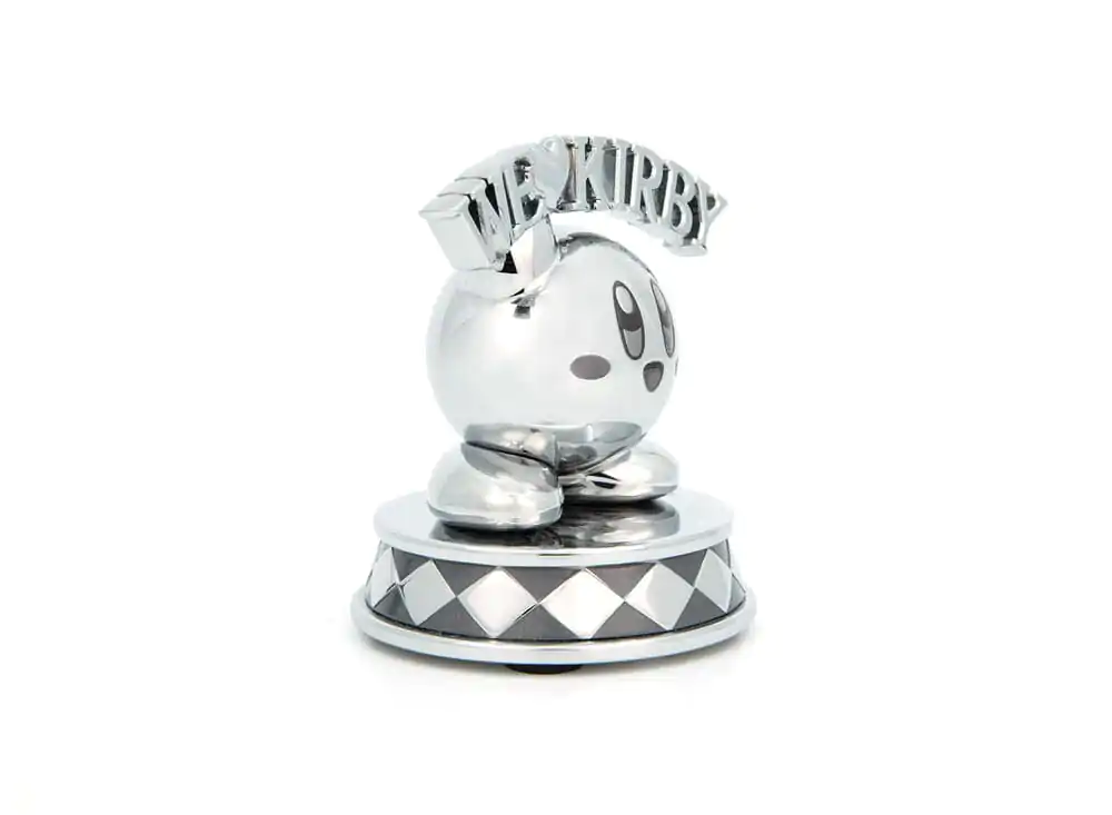 Kirby DieCast We Love Kirby Silver Edition szobor figura 10 cm termékfotó