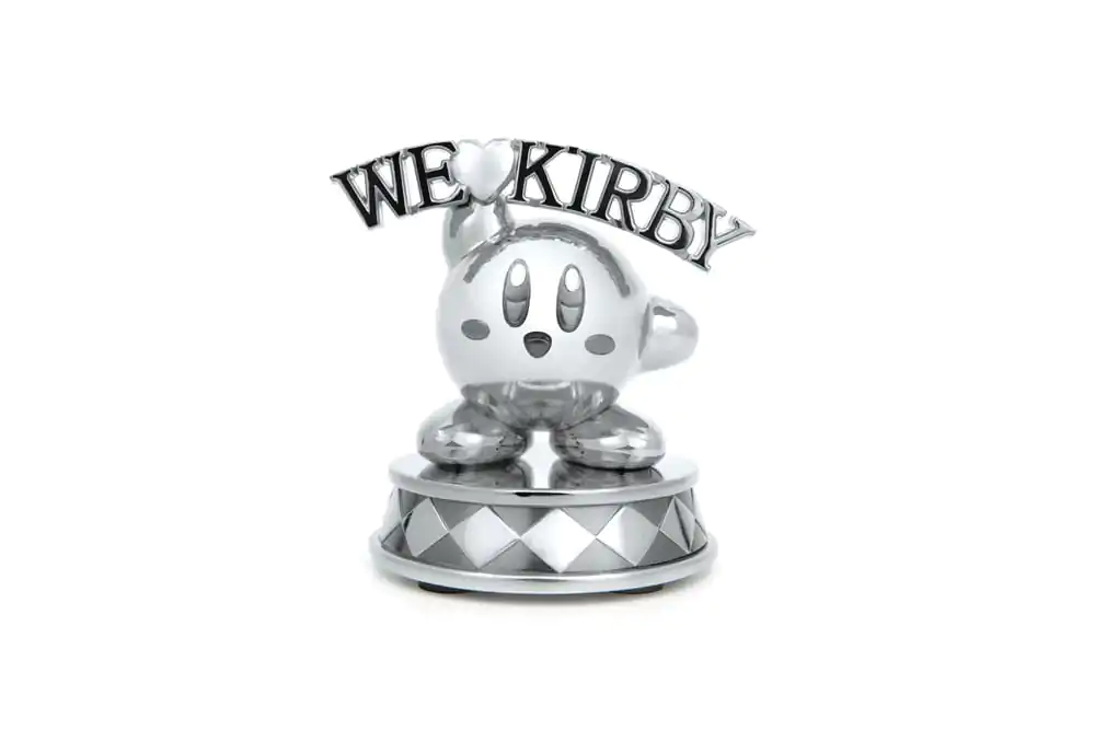 Kirby DieCast We Love Kirby Silver Edition szobor figura 10 cm termékfotó