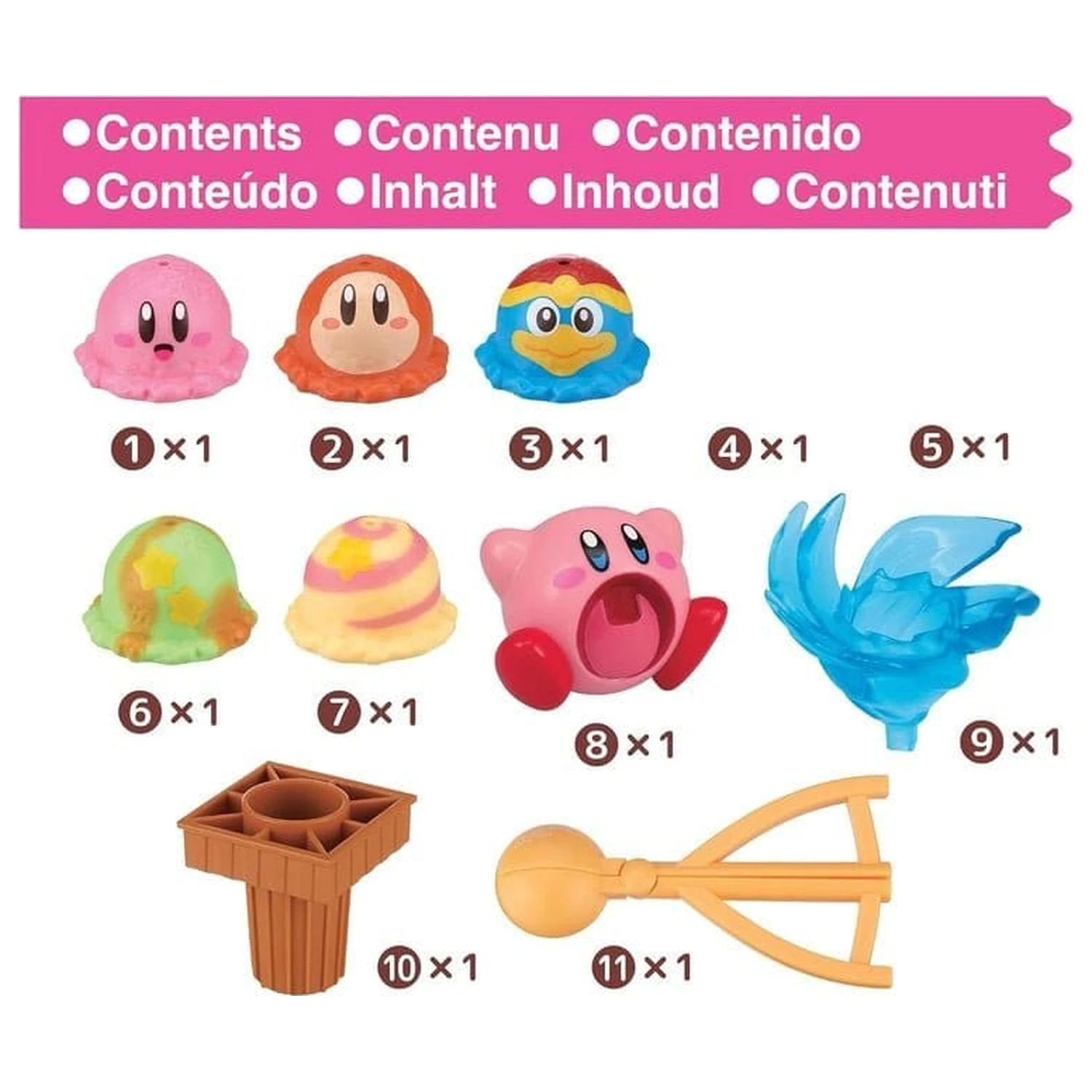 Kirby Ice Cream Stacking Tower társasjáték termékfotó