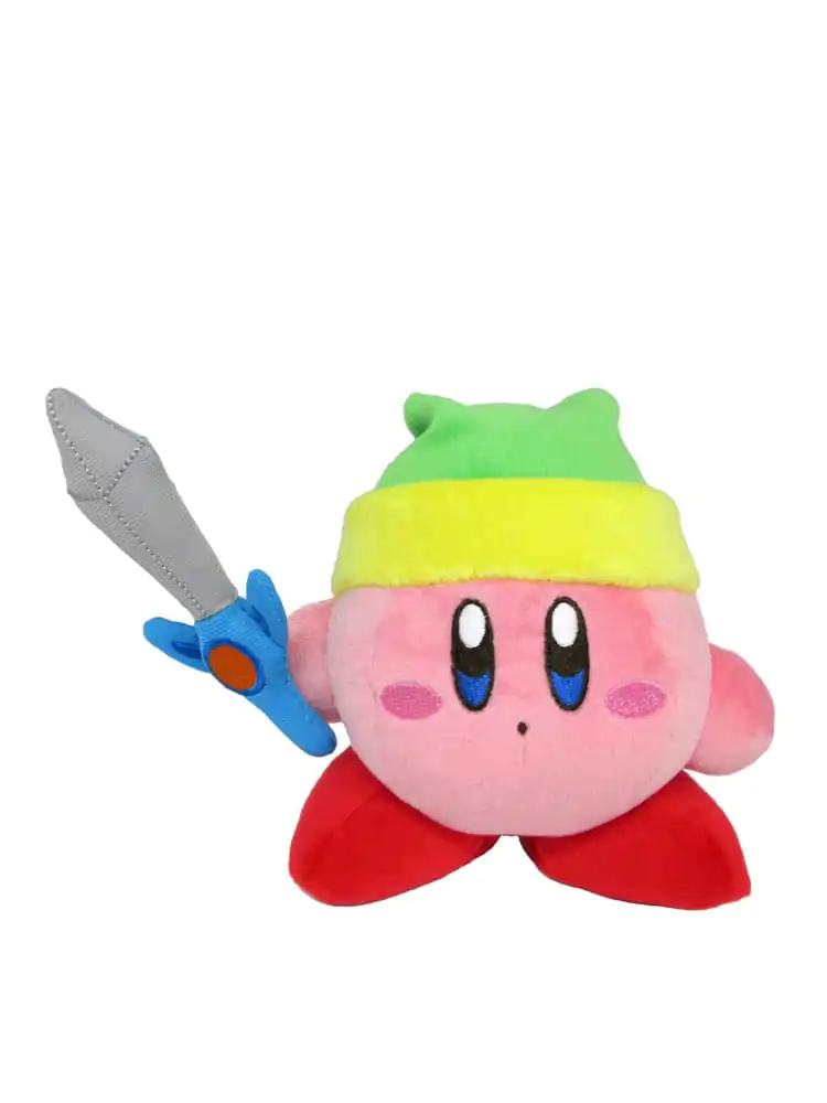 Kirby Kirby with Sword plüss figura 12 cm termékfotó