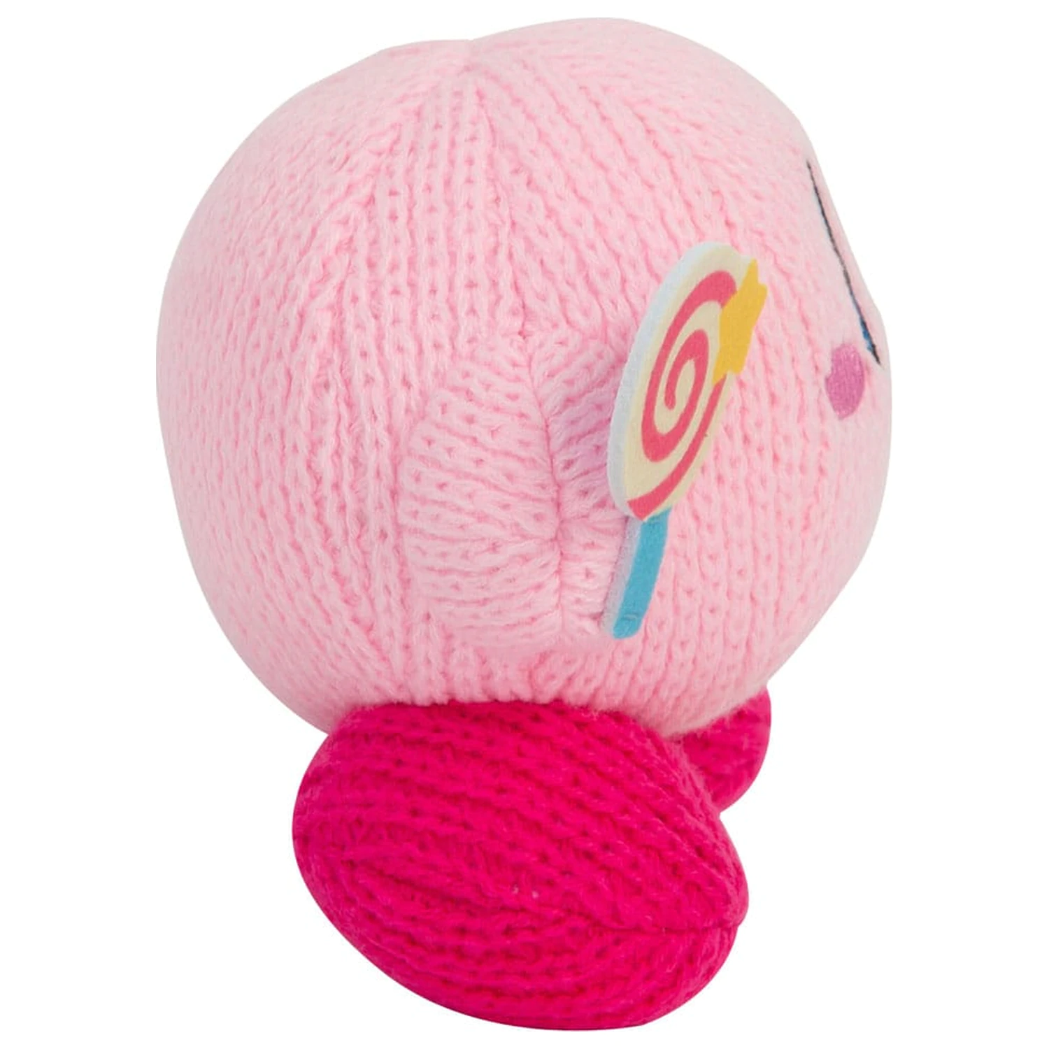 Kirby Nuiguru-Knit plüss figura Kirby with Invincible Candy Wand termékfotó