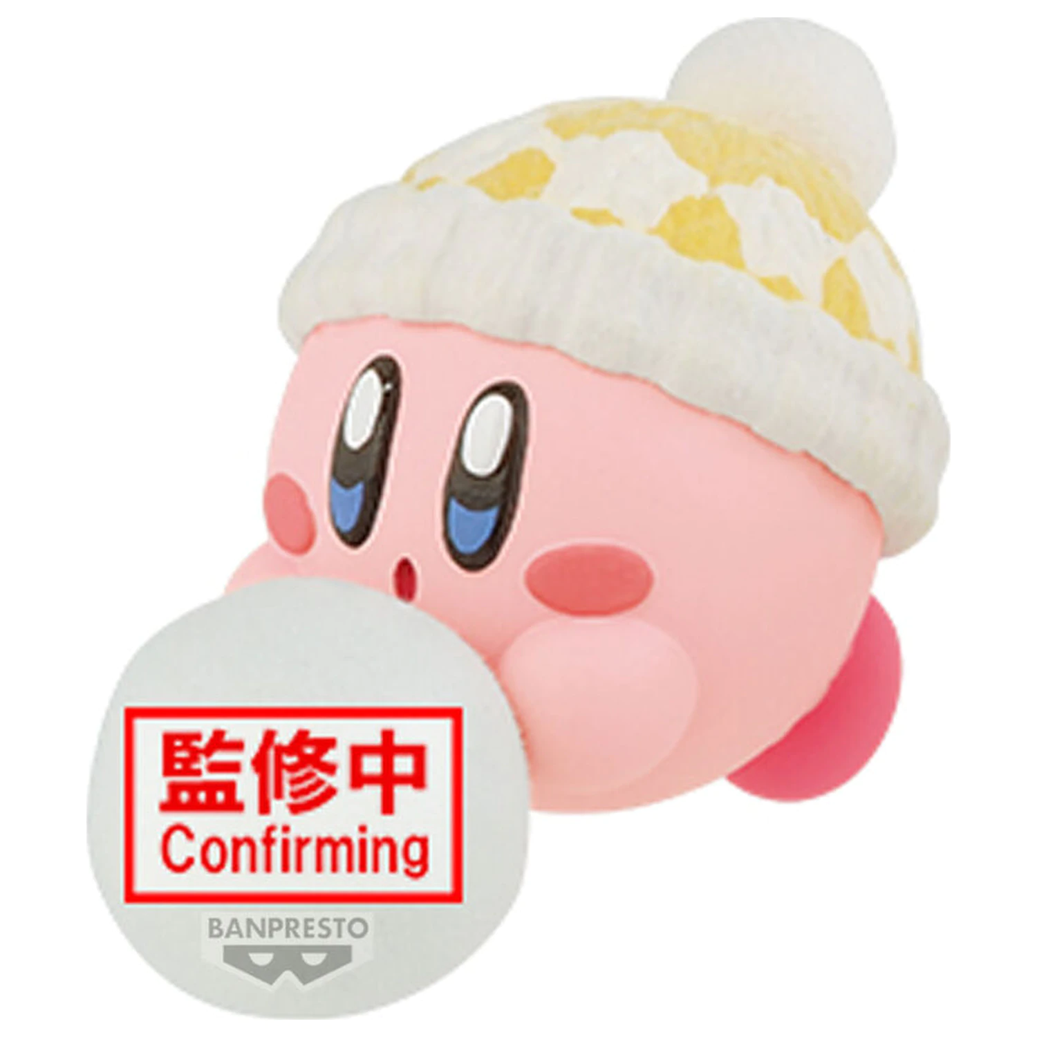 Kirby Play in the Snow Fluffy Puffy Mine Kirby figura 4cm termékfotó