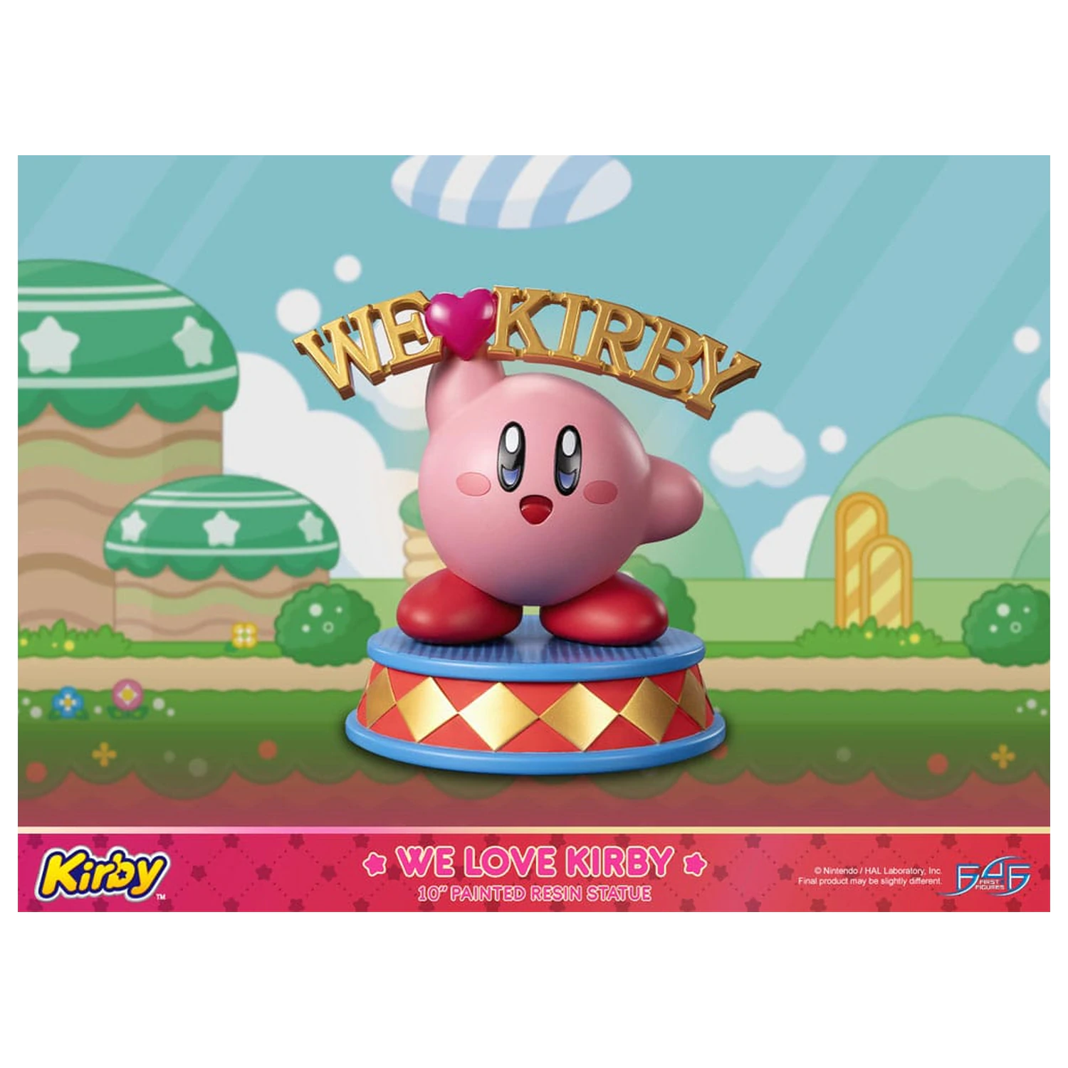 Kirby We Love Kirby szobor figura 24 cm termékfotó