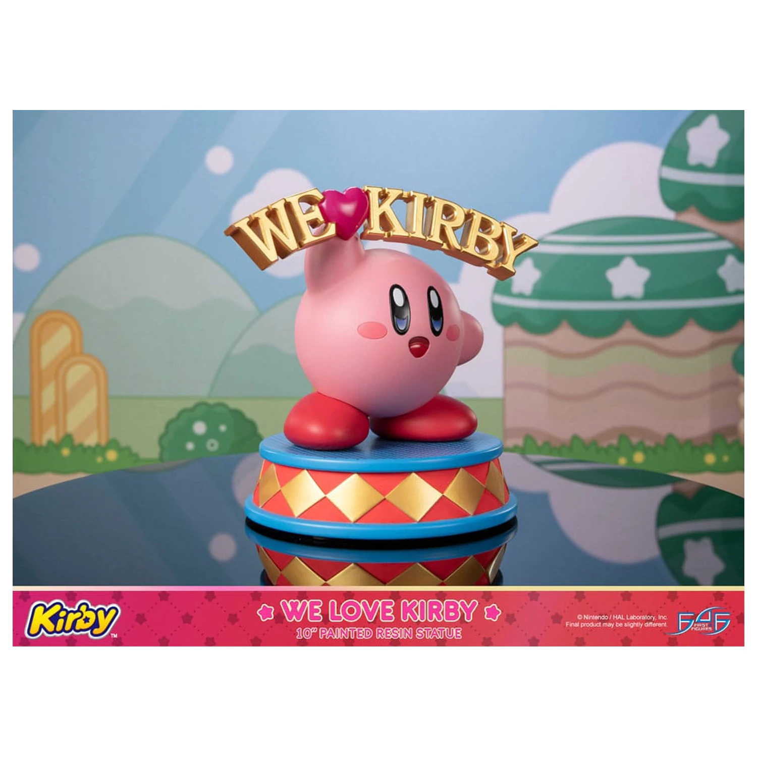 Kirby We Love Kirby szobor figura 24 cm termékfotó