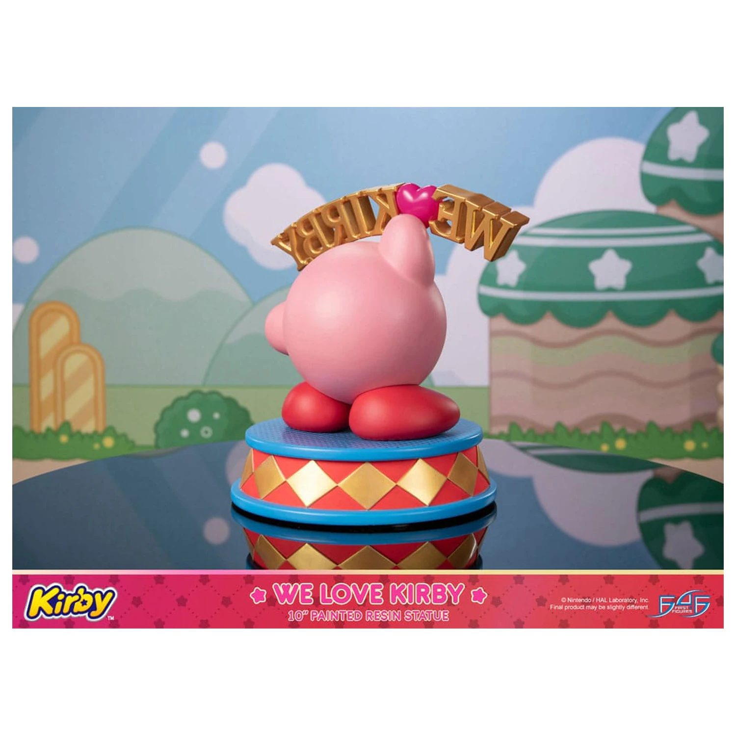 Kirby We Love Kirby szobor figura 24 cm termékfotó