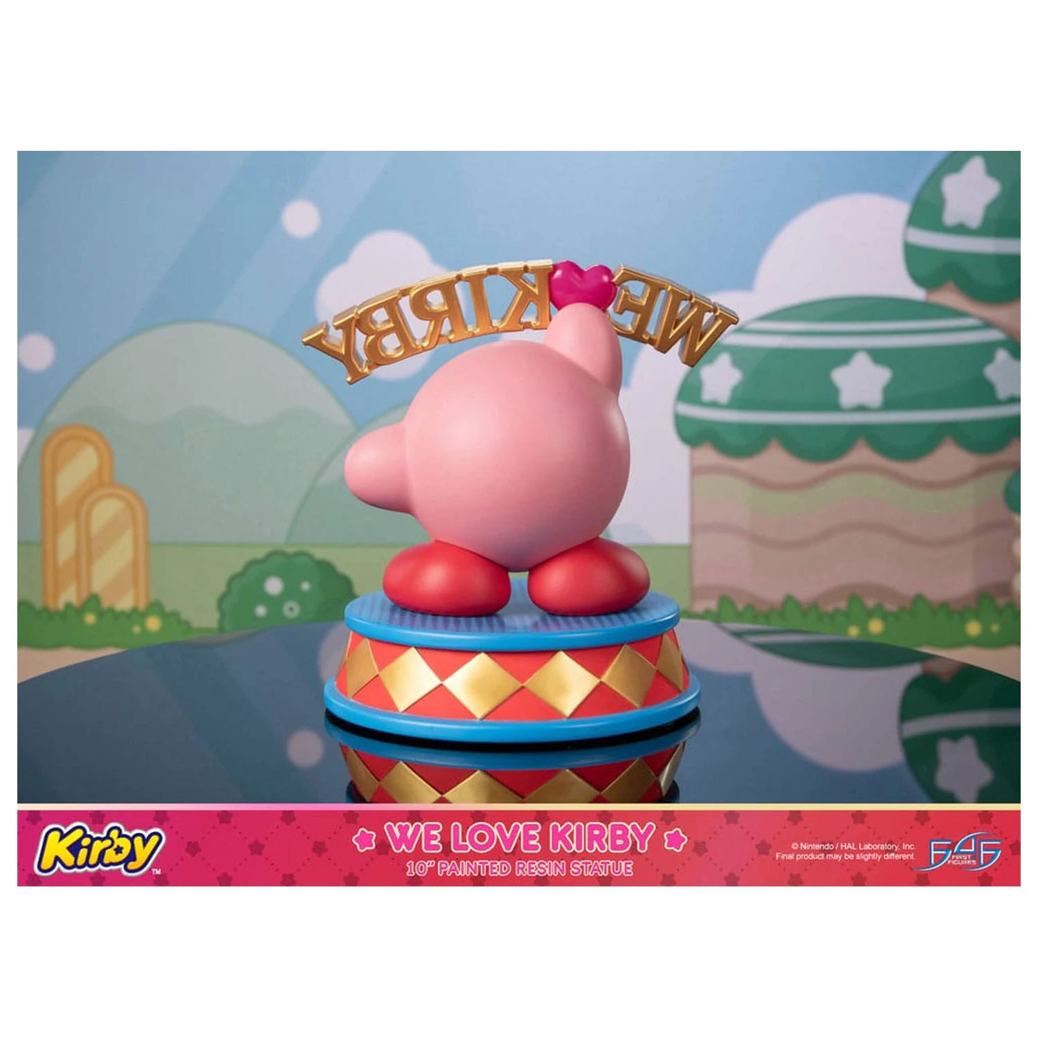 Kirby We Love Kirby szobor figura 24 cm termékfotó