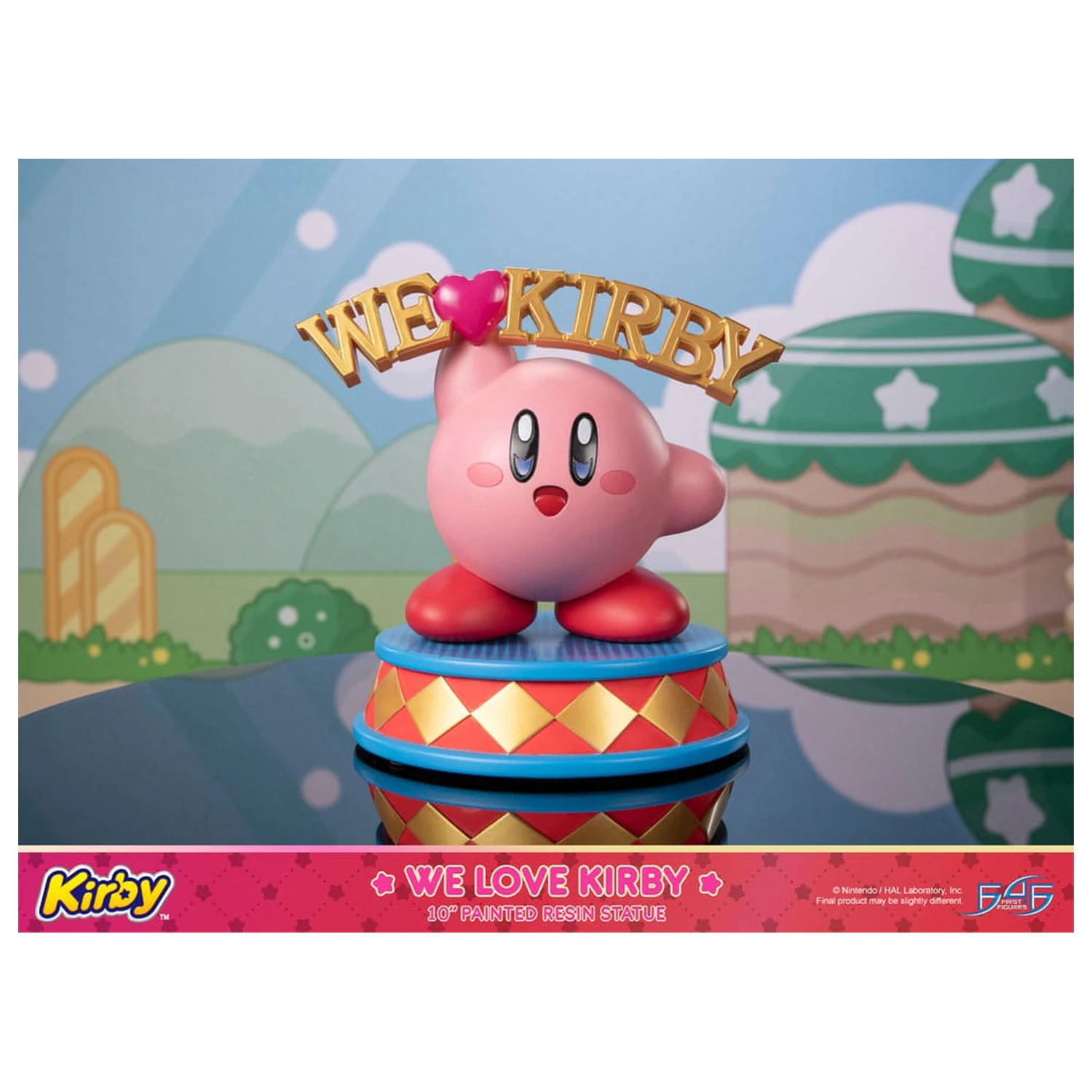 Kirby We Love Kirby szobor figura 24 cm termékfotó
