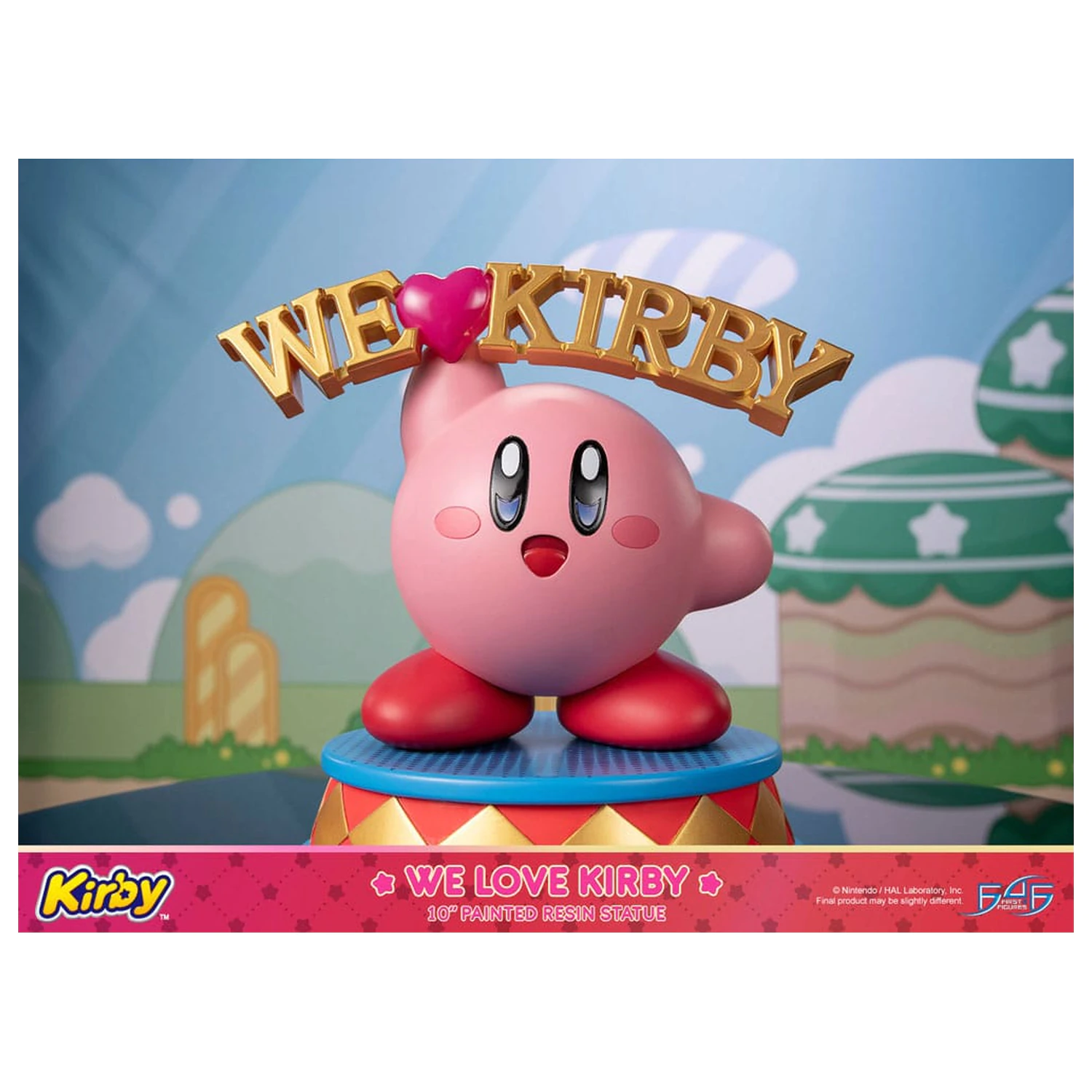 Kirby We Love Kirby szobor figura 24 cm termékfotó