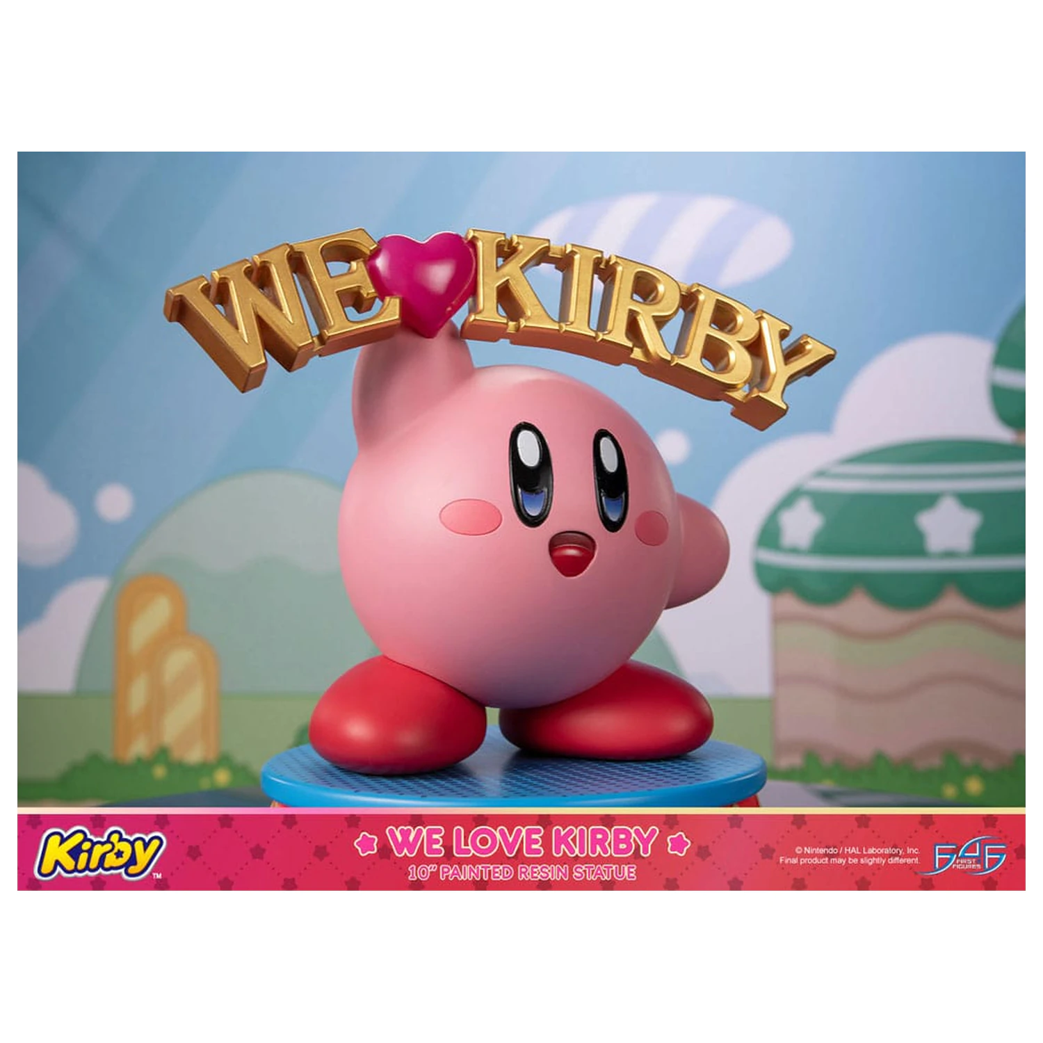 Kirby We Love Kirby szobor figura 24 cm termékfotó