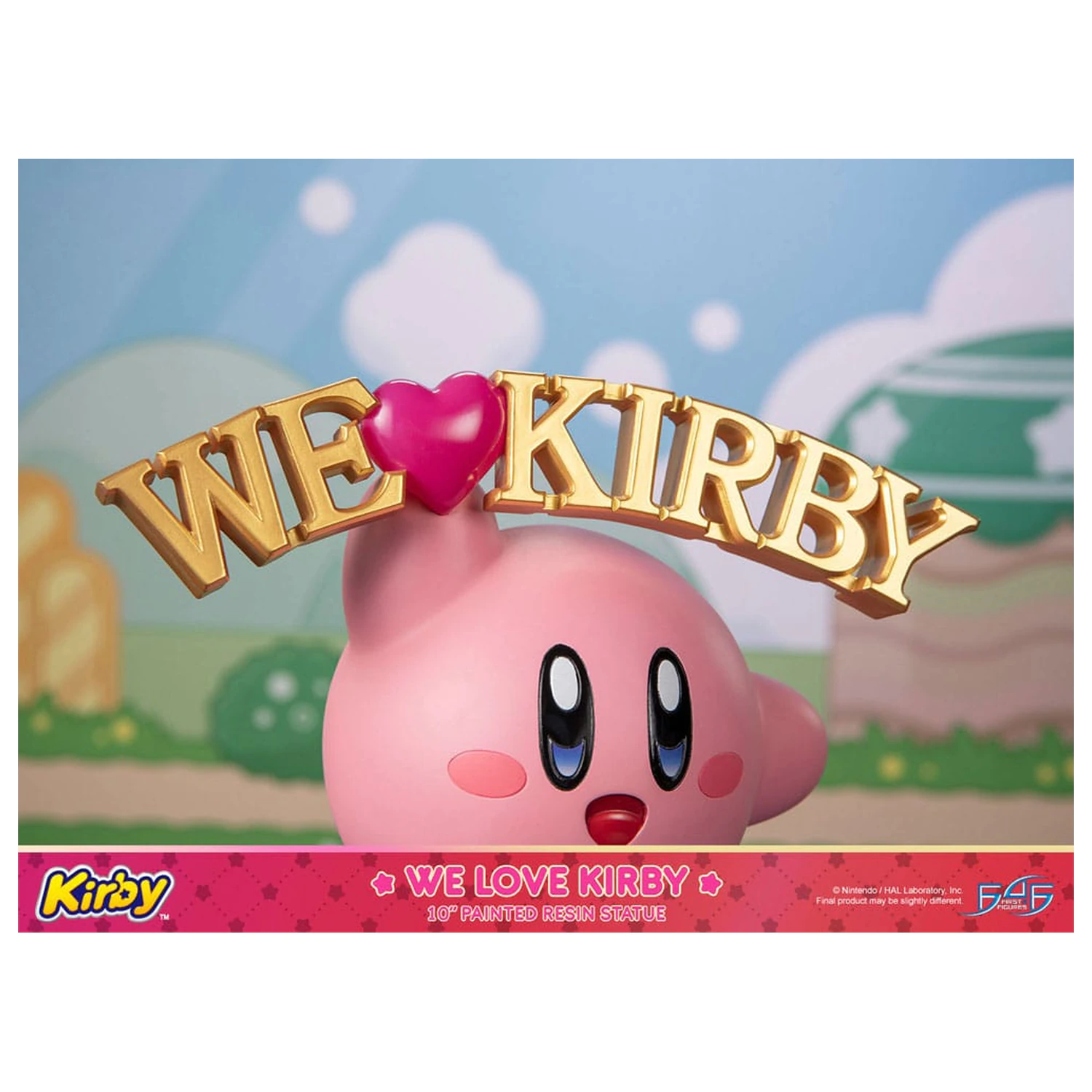Kirby We Love Kirby szobor figura 24 cm termékfotó