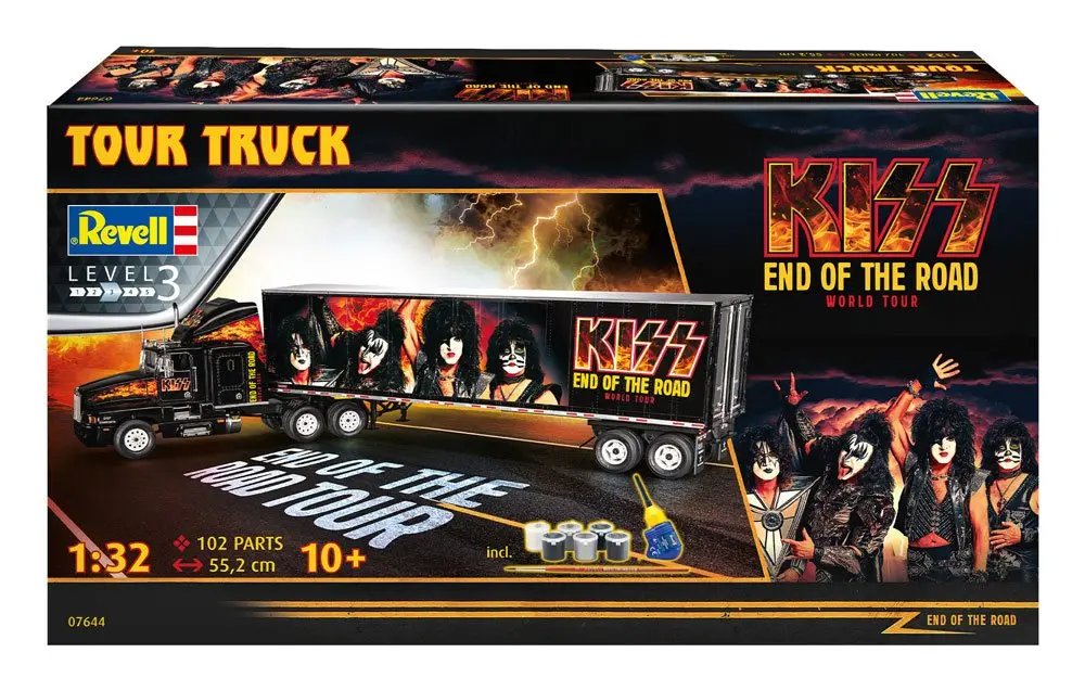 Kiss 1/32 Tour Truck modell készlet 55 cm termékfotó