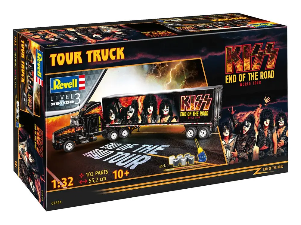 Kiss 1/32 Tour Truck modell készlet 55 cm termékfotó