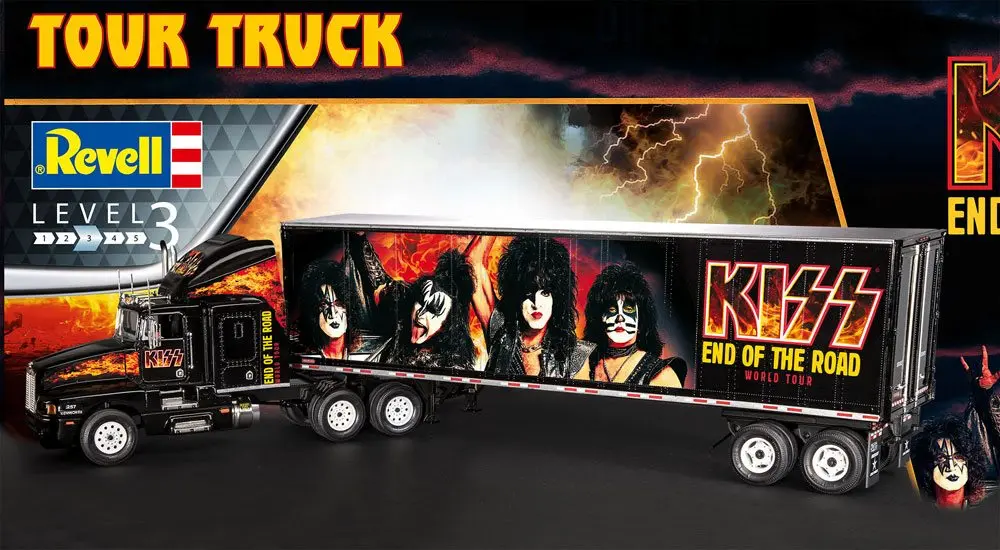 Kiss 1/32 Tour Truck modell készlet 55 cm termékfotó