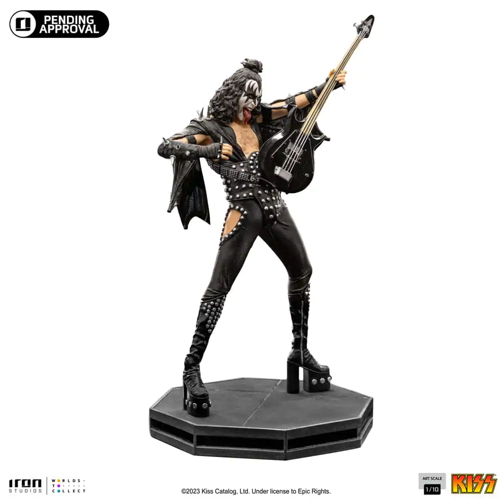 Kiss Art Scale 1/10 Gene Simons Limited Edtition szobor figura 26 cm termékfotó