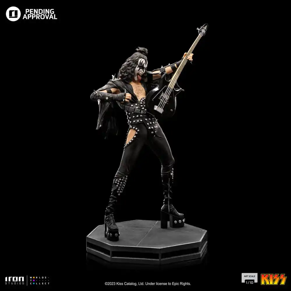 Kiss Art Scale 1/10 Gene Simons Limited Edtition szobor figura 26 cm termékfotó