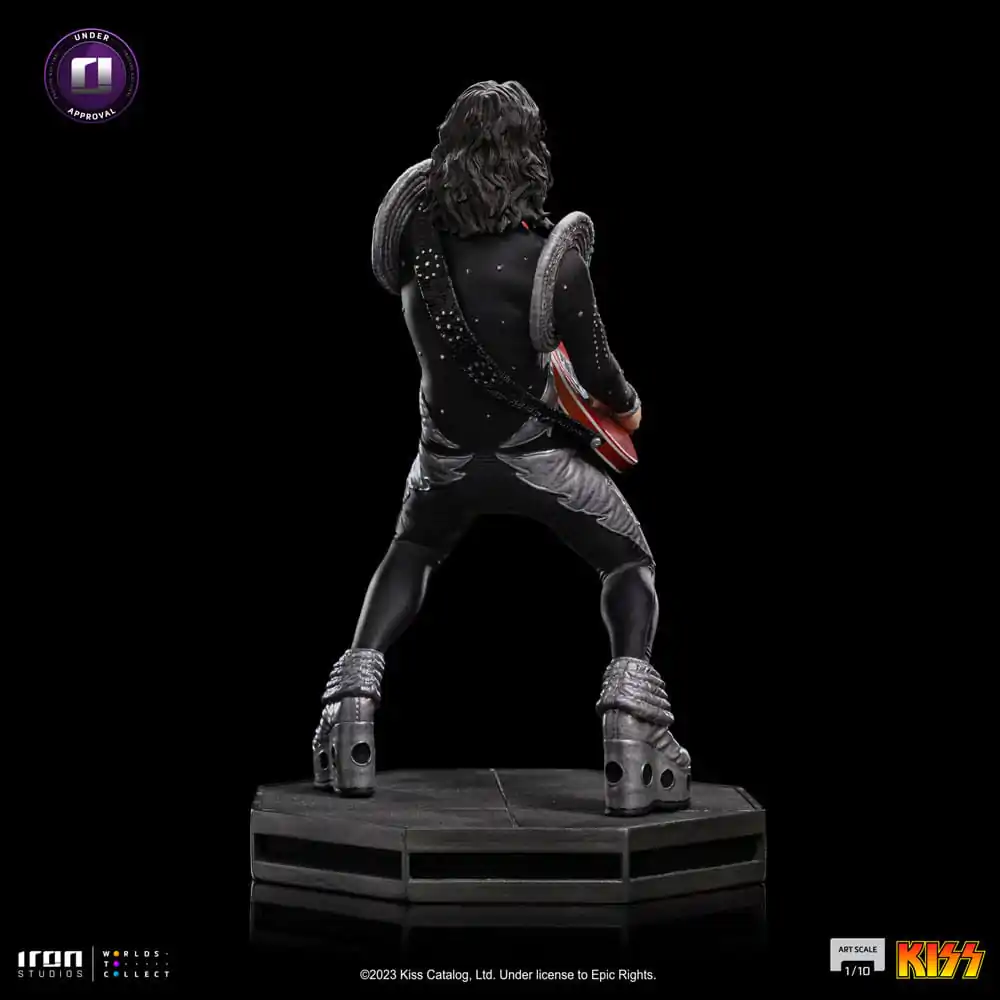 Kiss Art Scale 1/10 Paul Frehley szobor figura 19 cm termékfotó