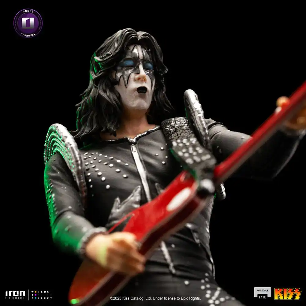 Kiss Art Scale 1/10 Paul Frehley szobor figura 19 cm termékfotó