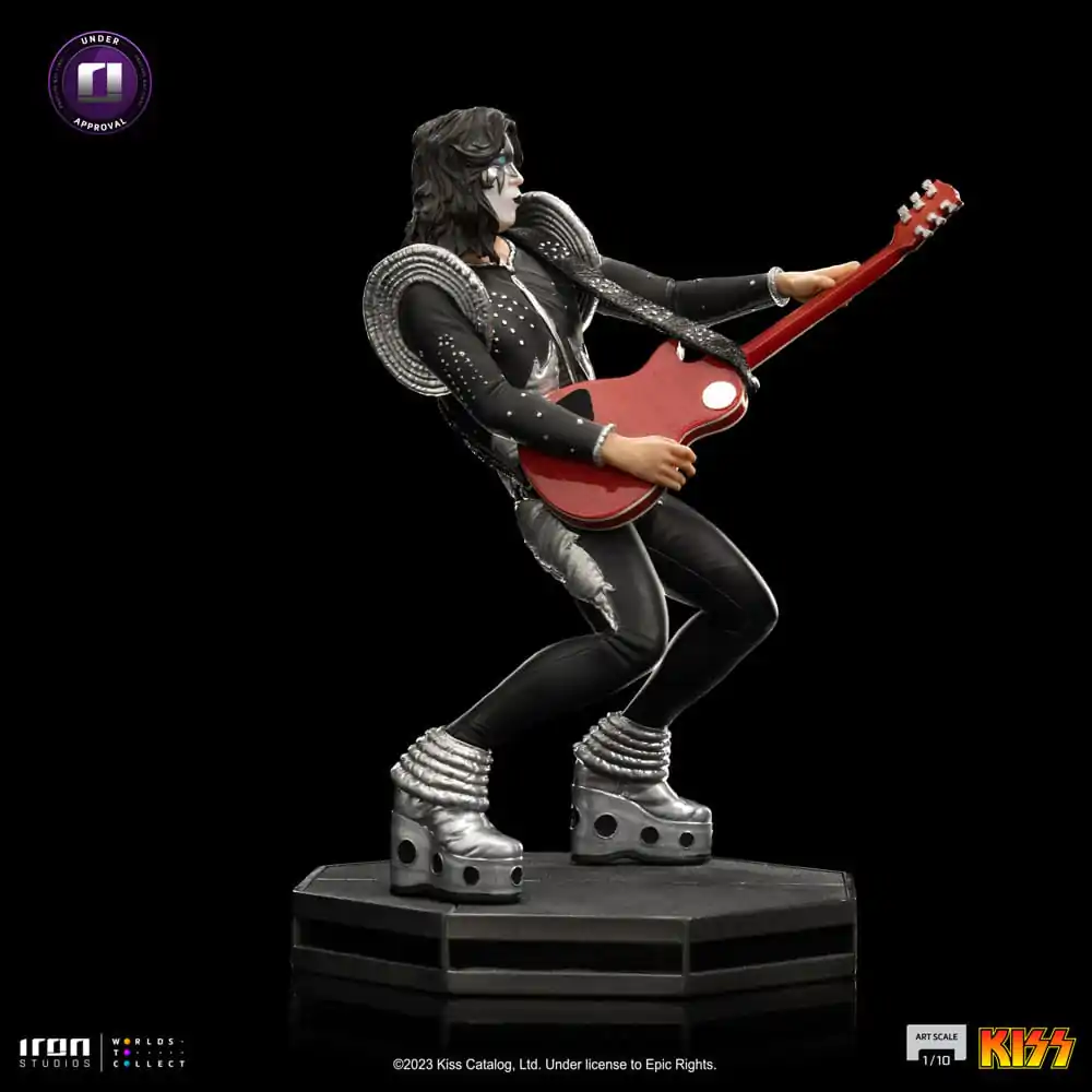 Kiss Art Scale 1/10 Paul Frehley szobor figura 19 cm termékfotó