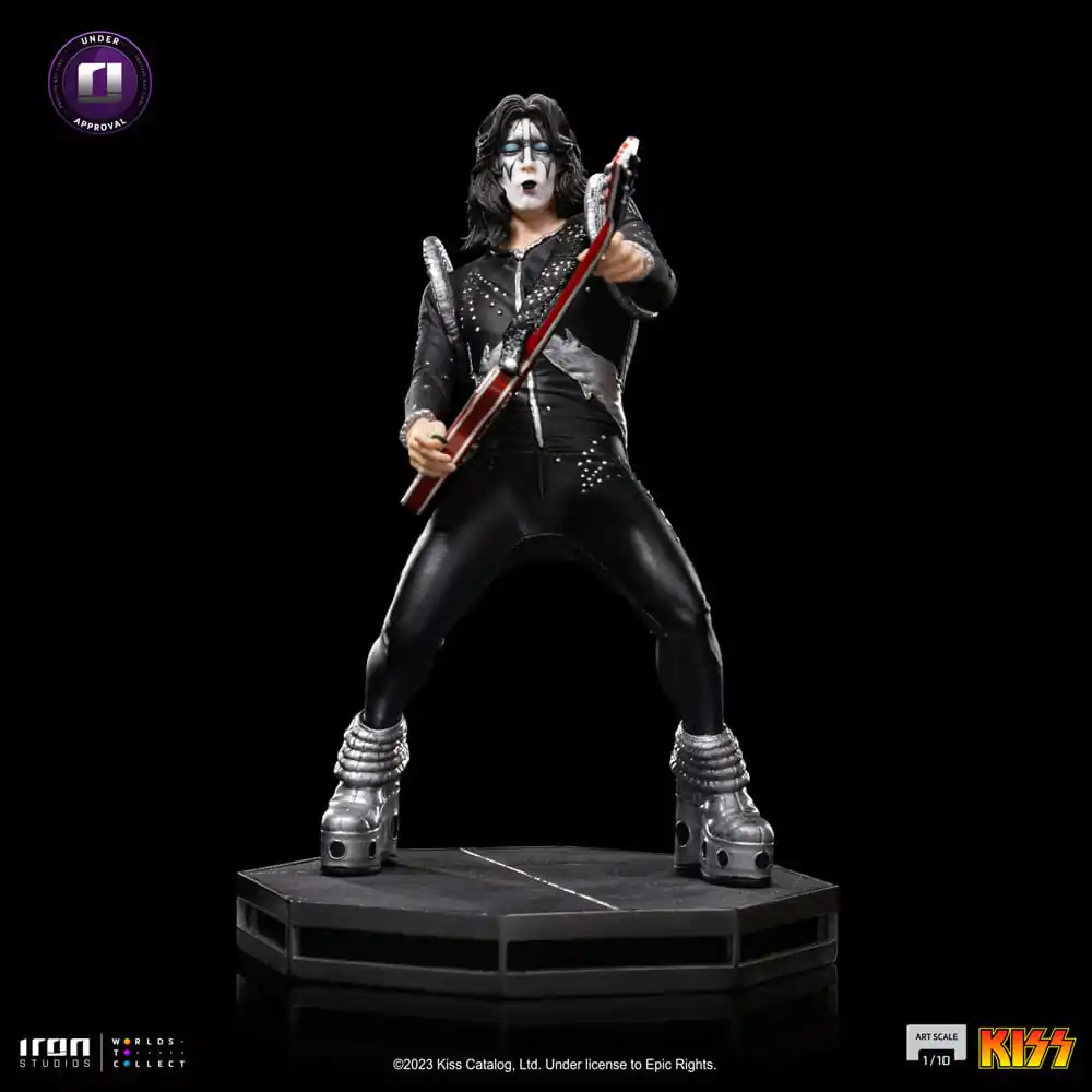 Kiss Art Scale 1/10 Paul Frehley szobor figura 19 cm termékfotó