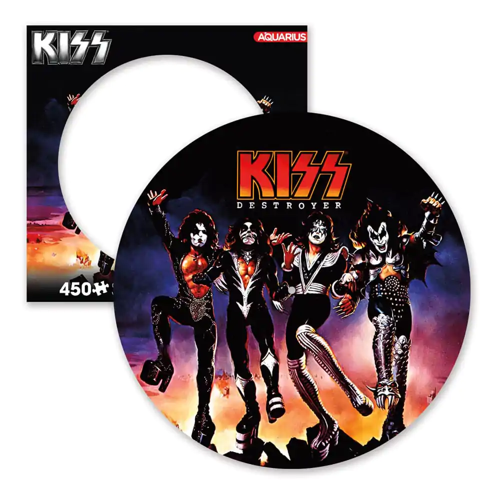 KISS Destroyer Picture Disc Jigsaw Puzzle (450 Piece) termékfotó