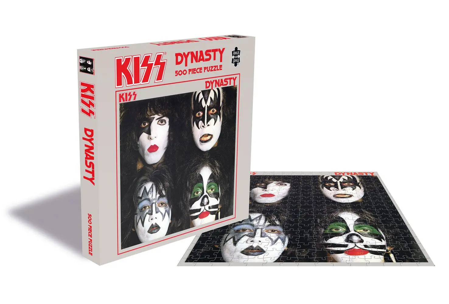 Kiss Rock Saws Jigsaw Puzzle Dynasty (500 pieces) termékfotó